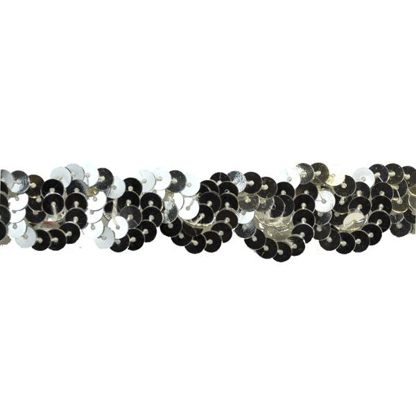1-inch Non-Stretch Sequin Trim – 10 Yard Roll - Image 4