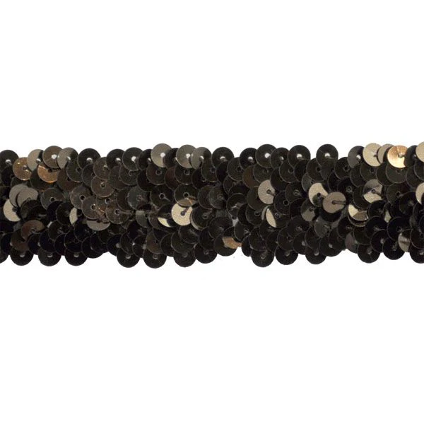1-inch Stretch Sequin Trim – 10 Yard Roll - Image 2