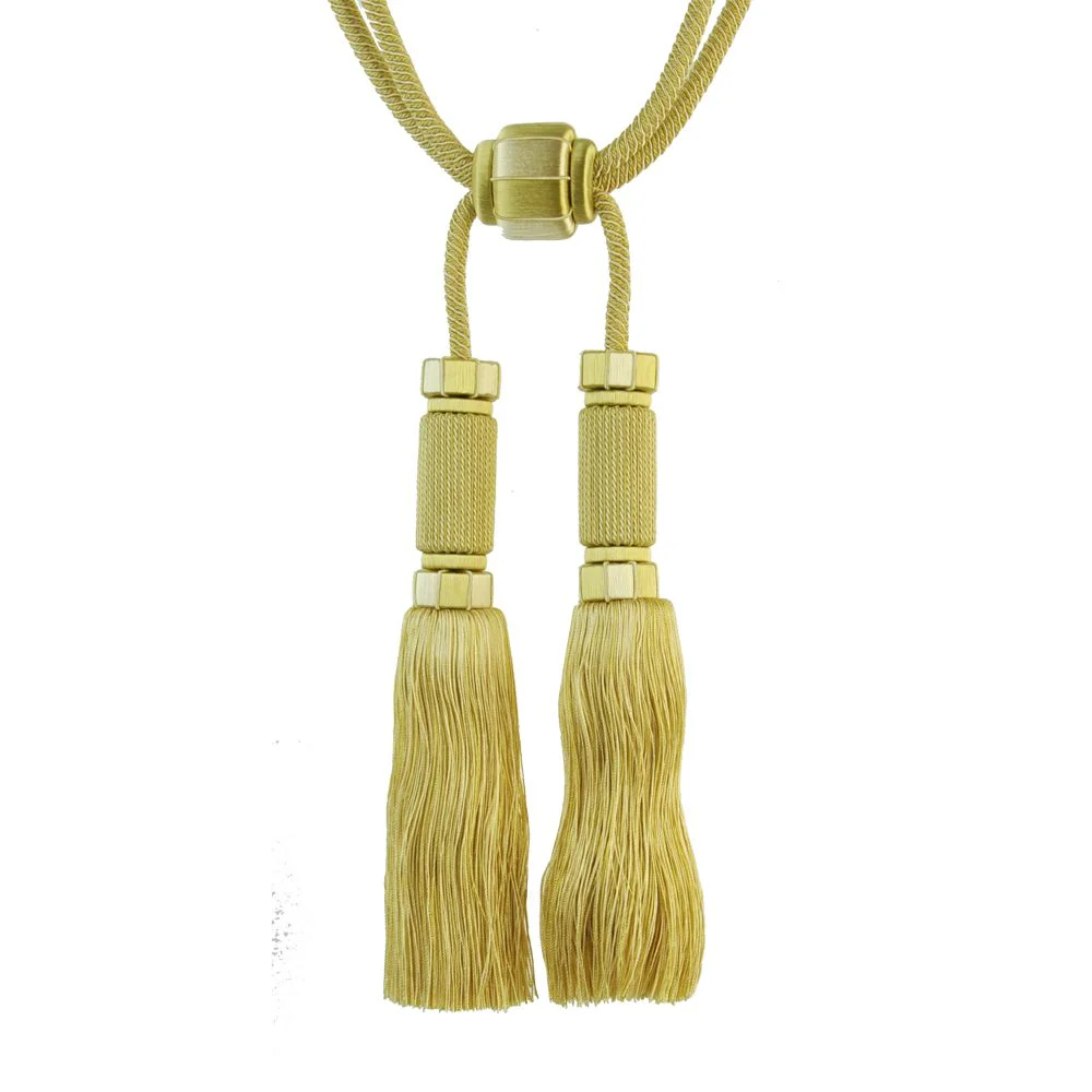 10 1/2-inch Double Tassel Tieback with 16-inch Cord | Sophisticated Elegance Collection - Image 3