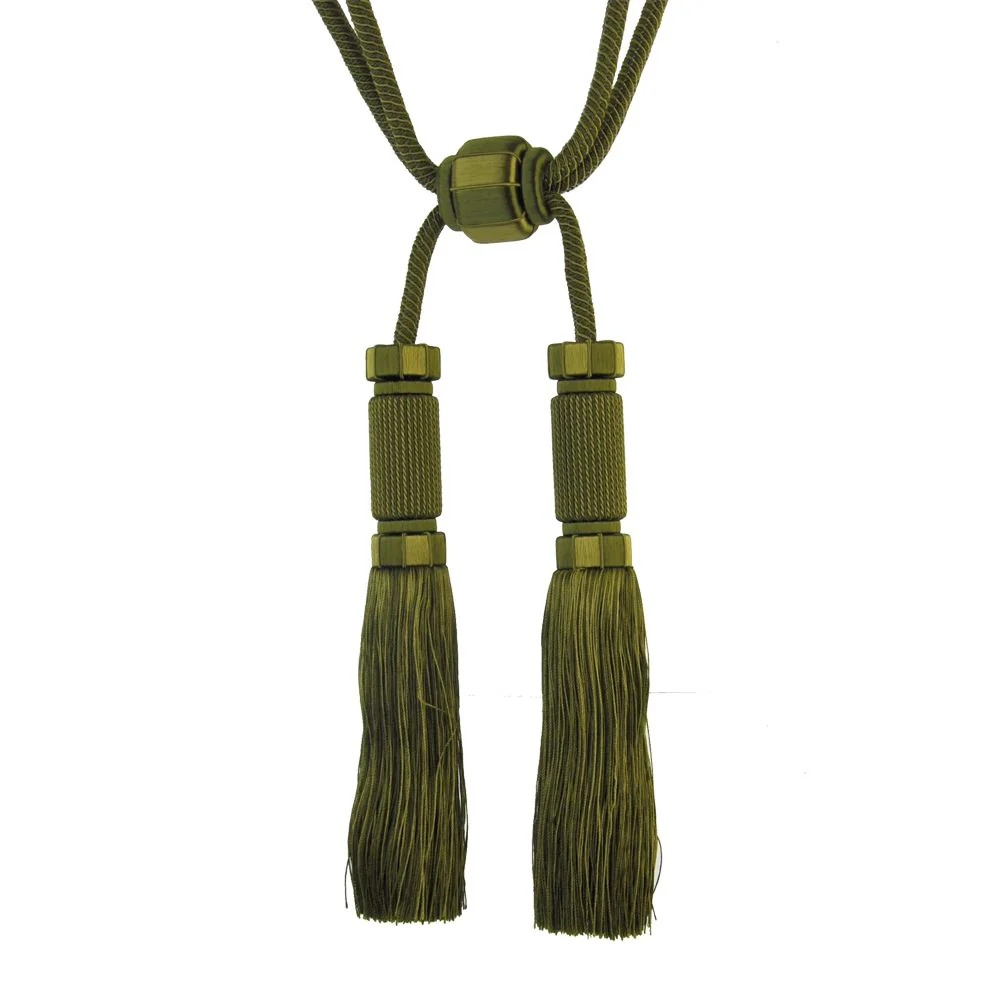10 1/2-inch Double Tassel Tieback with 16-inch Cord | Sophisticated Elegance Collection - Image 4