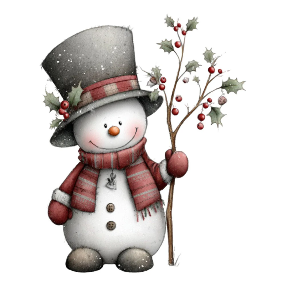 1st Whimsical Christmas Fabric Panel 161