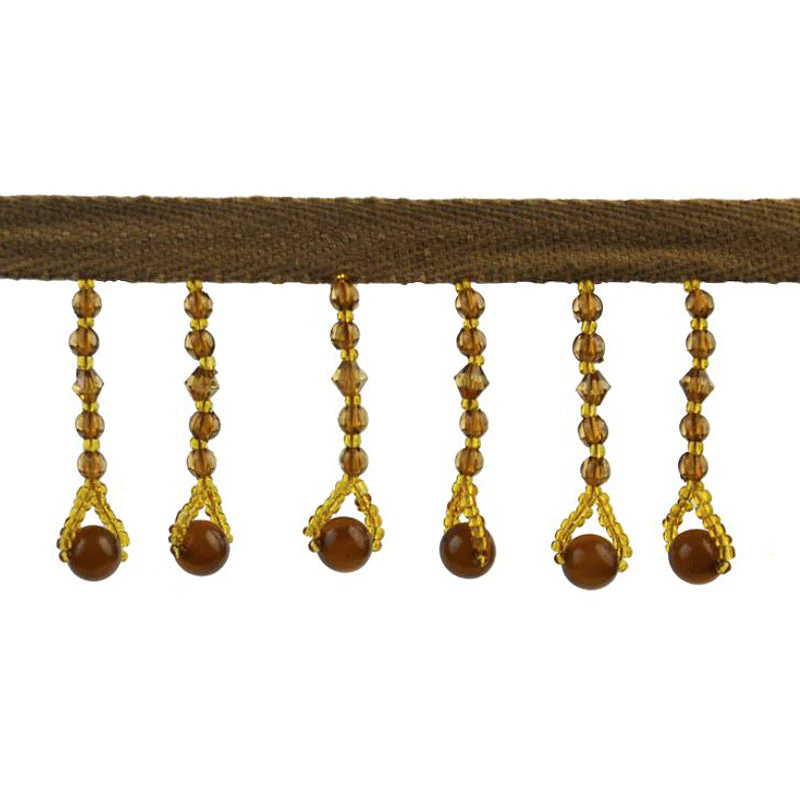 2-inch Beaded Fringe – 5 Yard Roll | Style BB-932 - Image 3