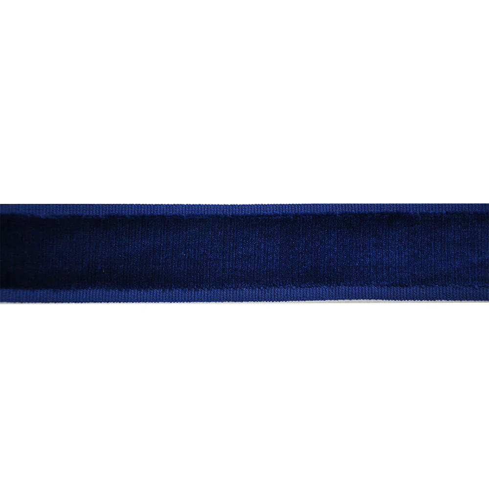 2-inch Decorative Plain Velvet Trim Tape – 5 Yard Roll | Style BR-7590V - Image 2