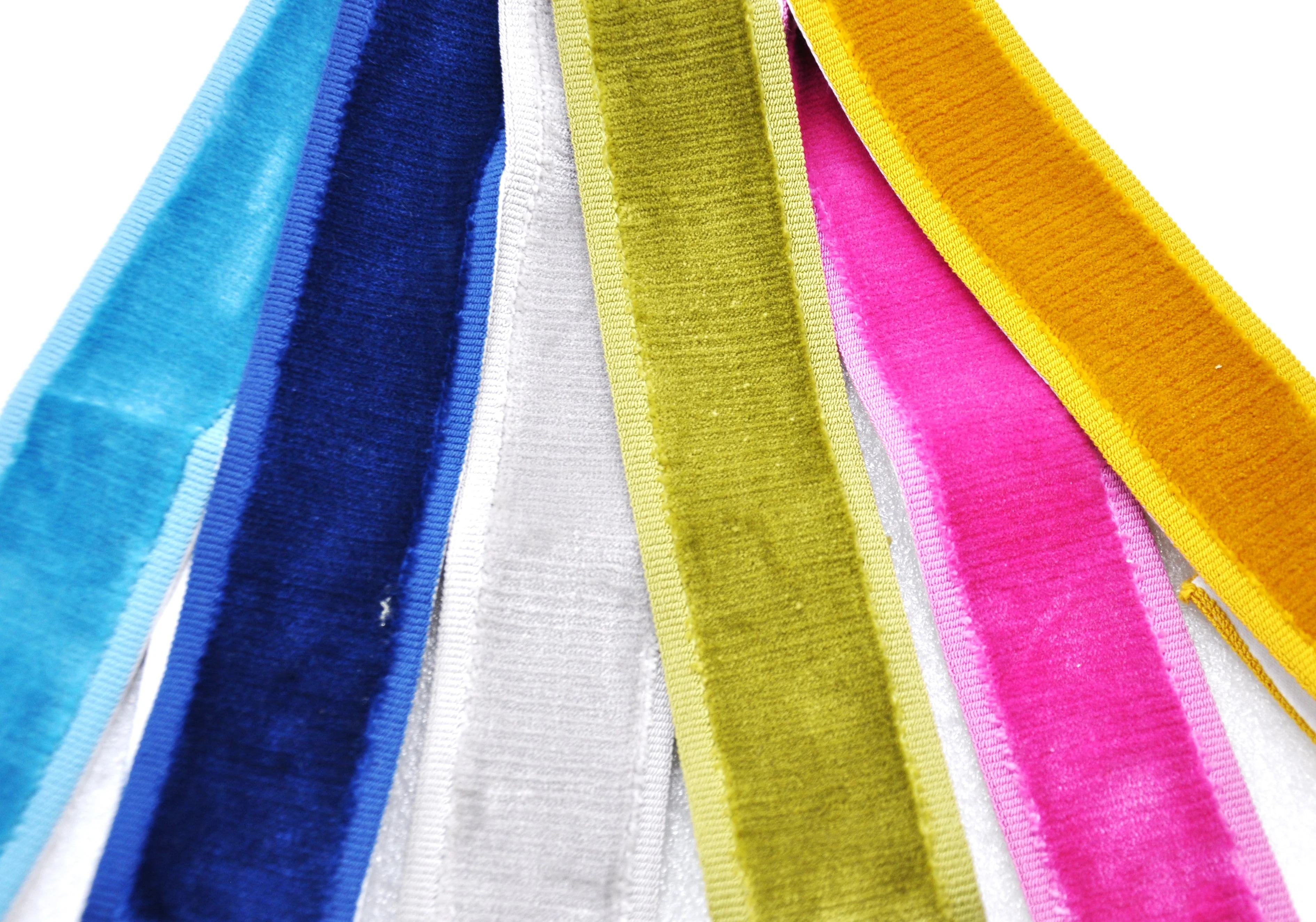 2-inch Decorative Plain Velvet Trim Tape – 5 Yard Roll | Style BR-7590V - Image 5