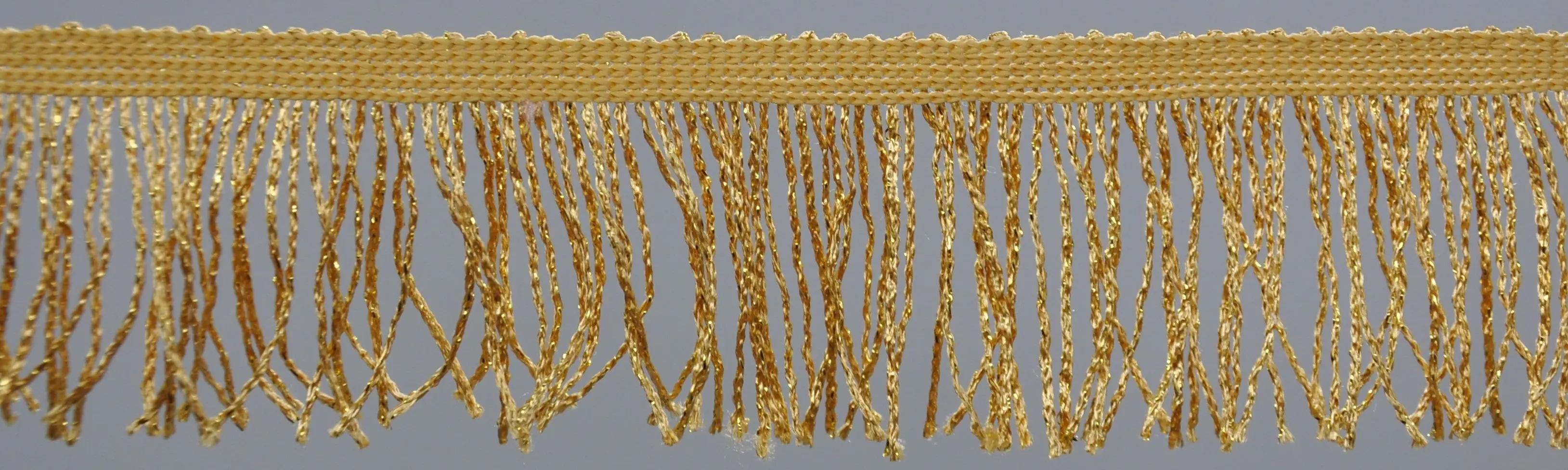 2-inch Metallic Chainette Fringe Trim, 15-Yard Roll – for Costumes, Apparel & Home Decor - Image 3