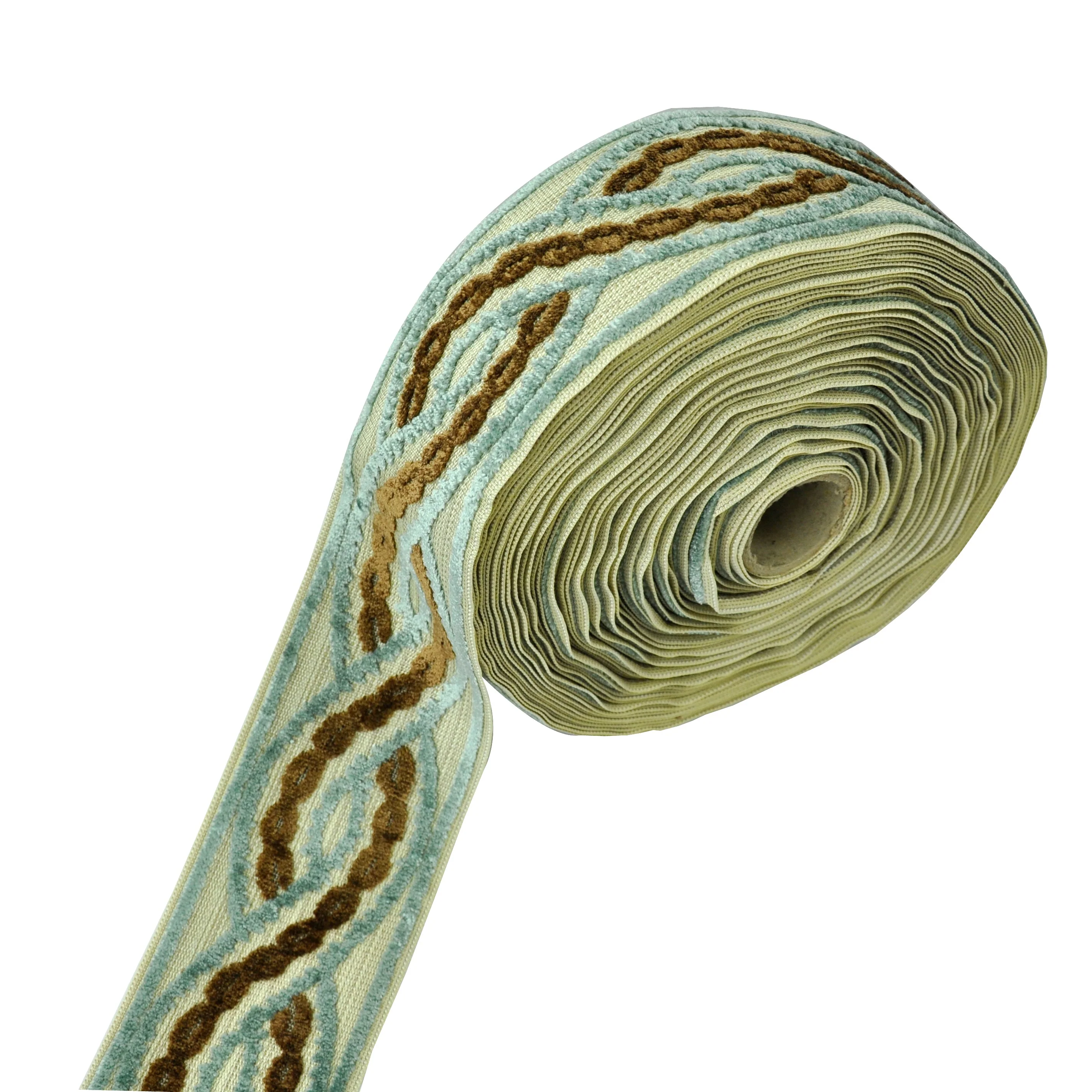 3 1/2-inch Decorative Chenille Trim Tape – 5 Yard Roll | Style BR-7525 - Image 4
