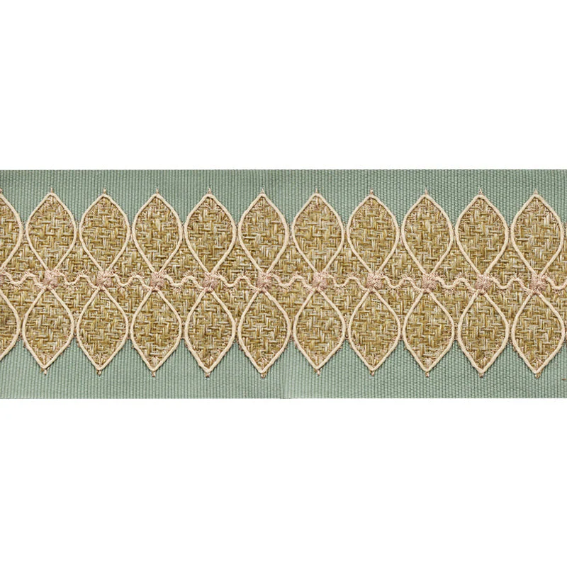 3 1/2-inch Decorative Woven Trim Tape – 5 Yard Roll | Style BR-7549