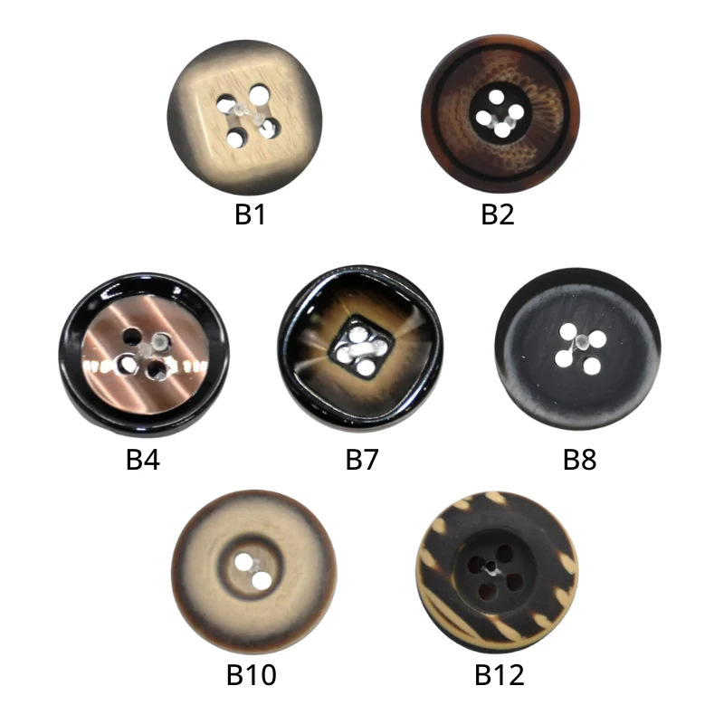 3/4" Resin Button - Image 2