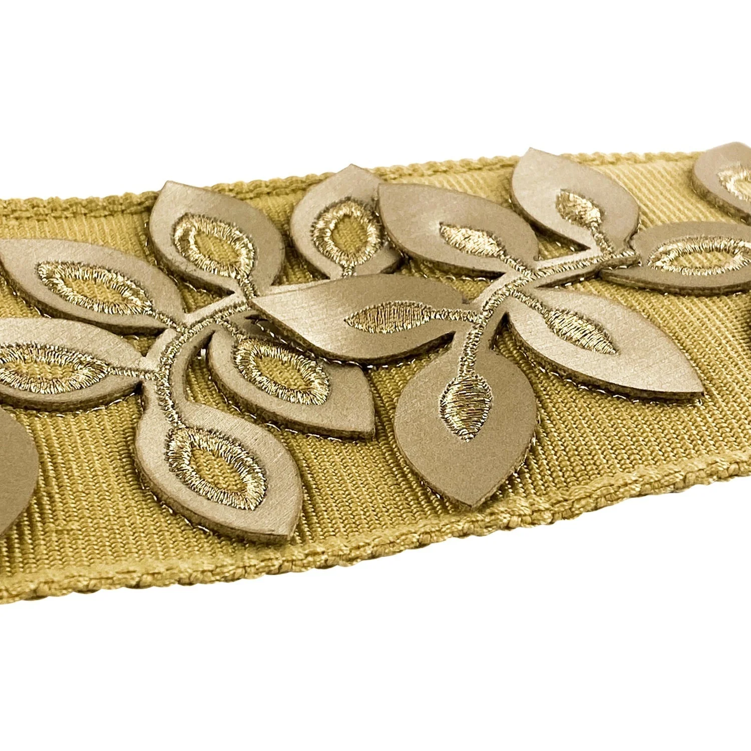 3-inch Decorative Embossed Floral Design Tape Trim – 5 Yard Roll | Style BR-7537 - Image 7