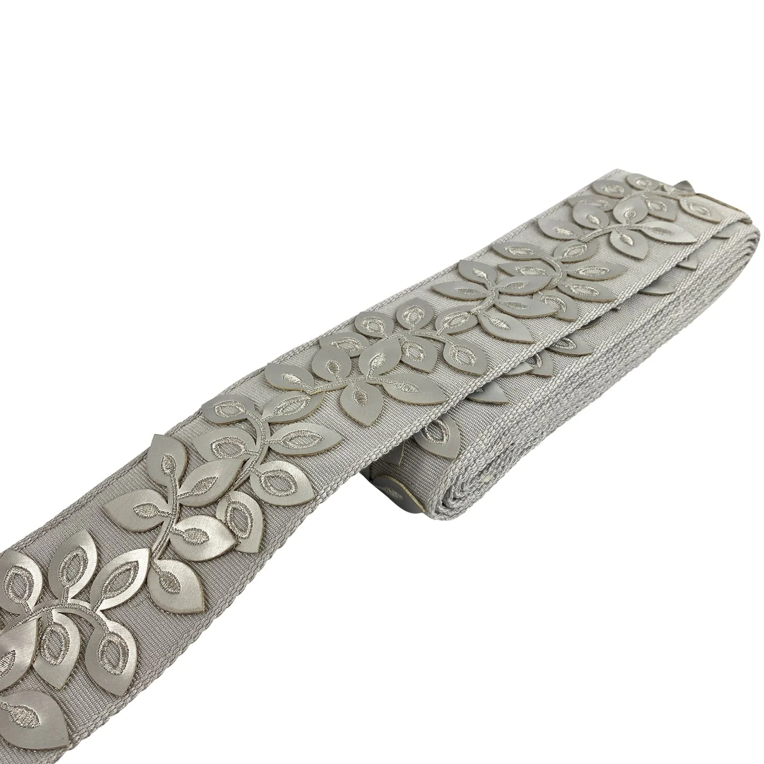 3-inch Decorative Embossed Floral Design Tape Trim – 5 Yard Roll | Style BR-7537 - Image 8