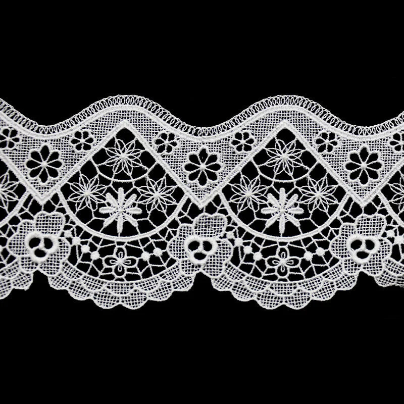 3-inch Venise Lace Trim – 5 Yard Roll | Style BV-193 - Image 2