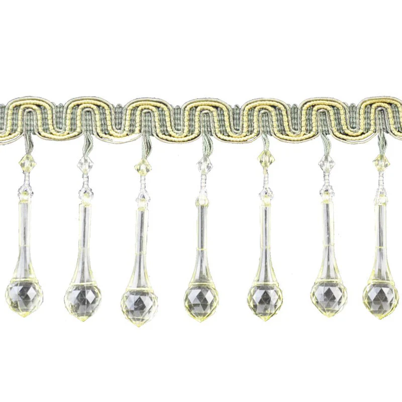 4-inch Beaded Fringe – 5 Yard Roll | Style BB-988 - Image 3