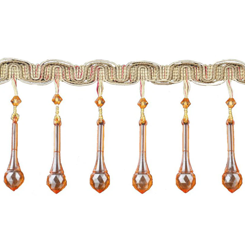 4-inch Beaded Fringe – 5 Yard Roll | Style BB-988 - Image 5