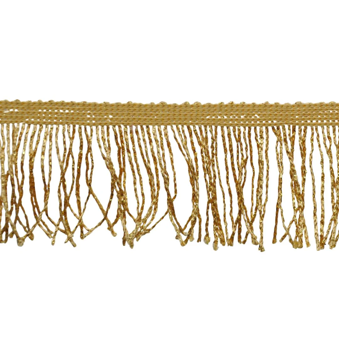 4-inch Metallic Chainette Fringe Trim, 15-Yard Roll – for Costumes, Apparel & Home Decor - Image 5