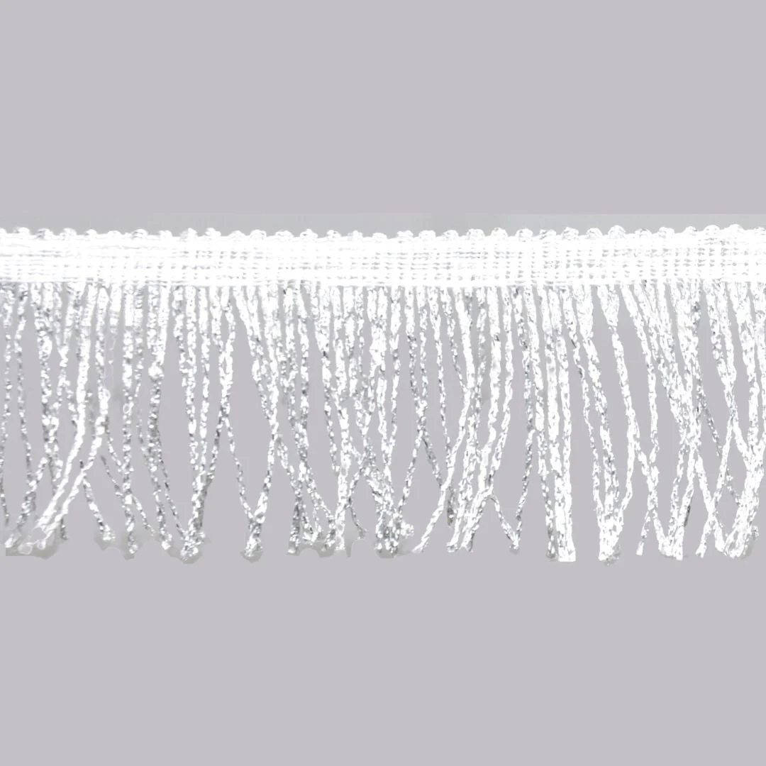 4-inch Metallic Chainette Fringe Trim, 15-Yard Roll – for Costumes, Apparel & Home Decor - Image 6