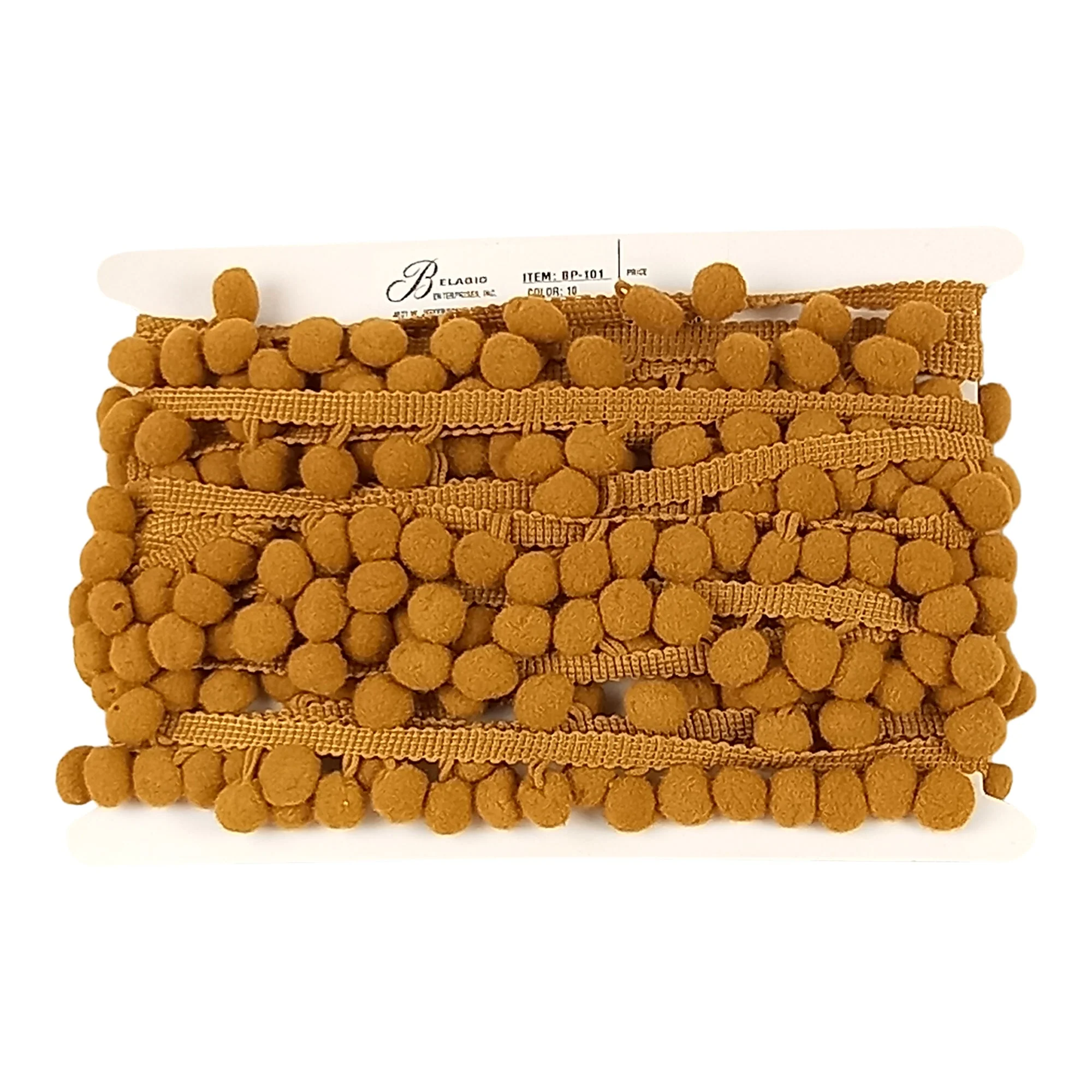 5/8-inch Pompom Trim – 10 Yard Roll | 22 colors - Image 16