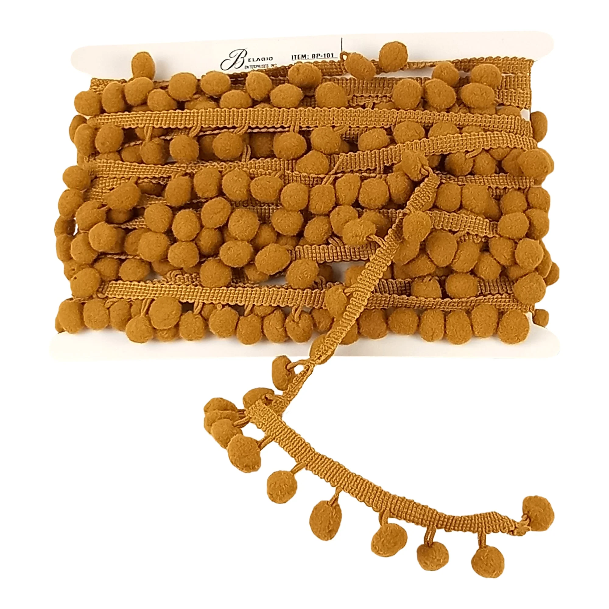 5/8-inch Pompom Trim – 10 Yard Roll | 22 colors - Image 17