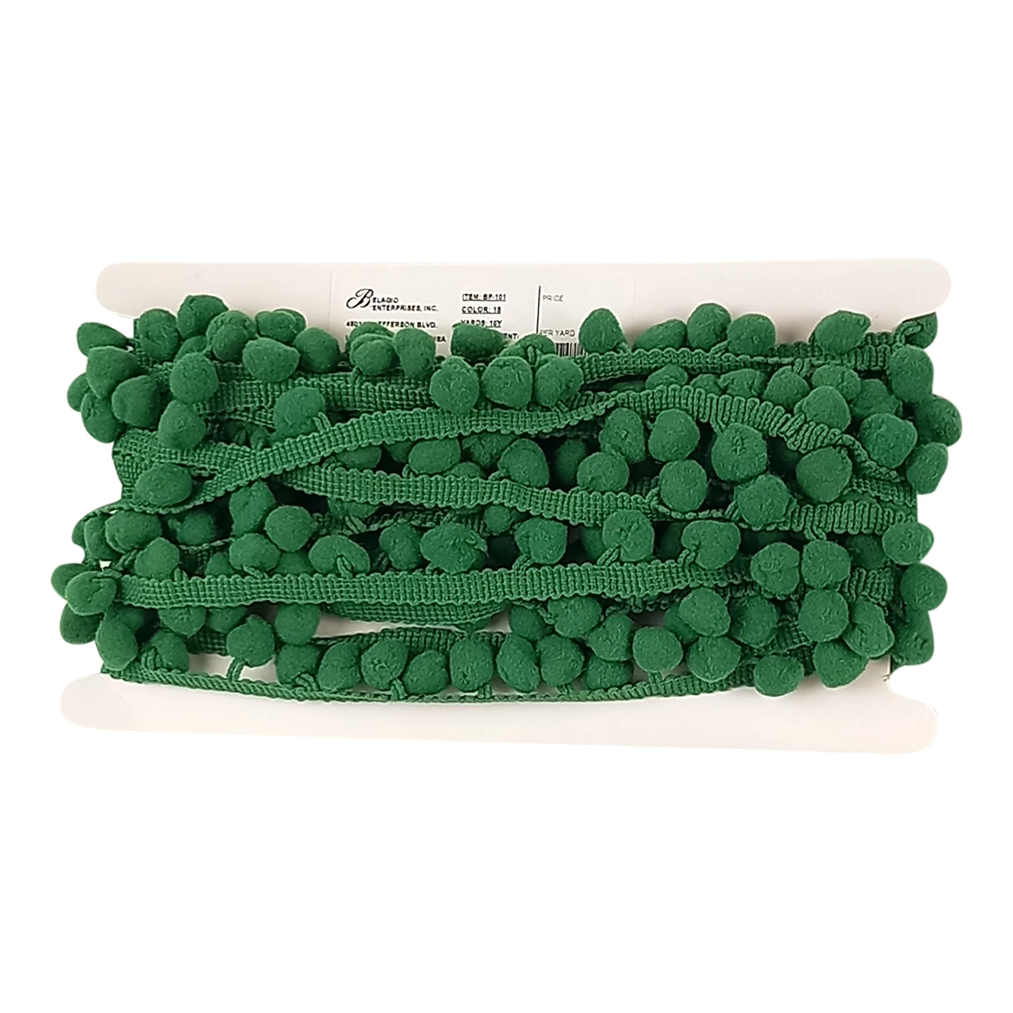 5/8-inch Pompom Trim – 10 Yard Roll | 22 colors - Image 25