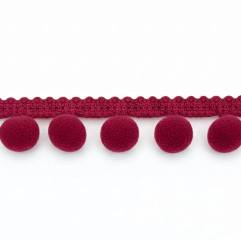 5/8-inch Pompom Trim – 10 Yard Roll | 22 colors - Image 30