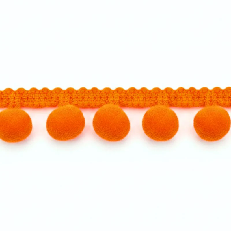 5/8-inch Pompom Trim – 10 Yard Roll | 22 colors - Image 33