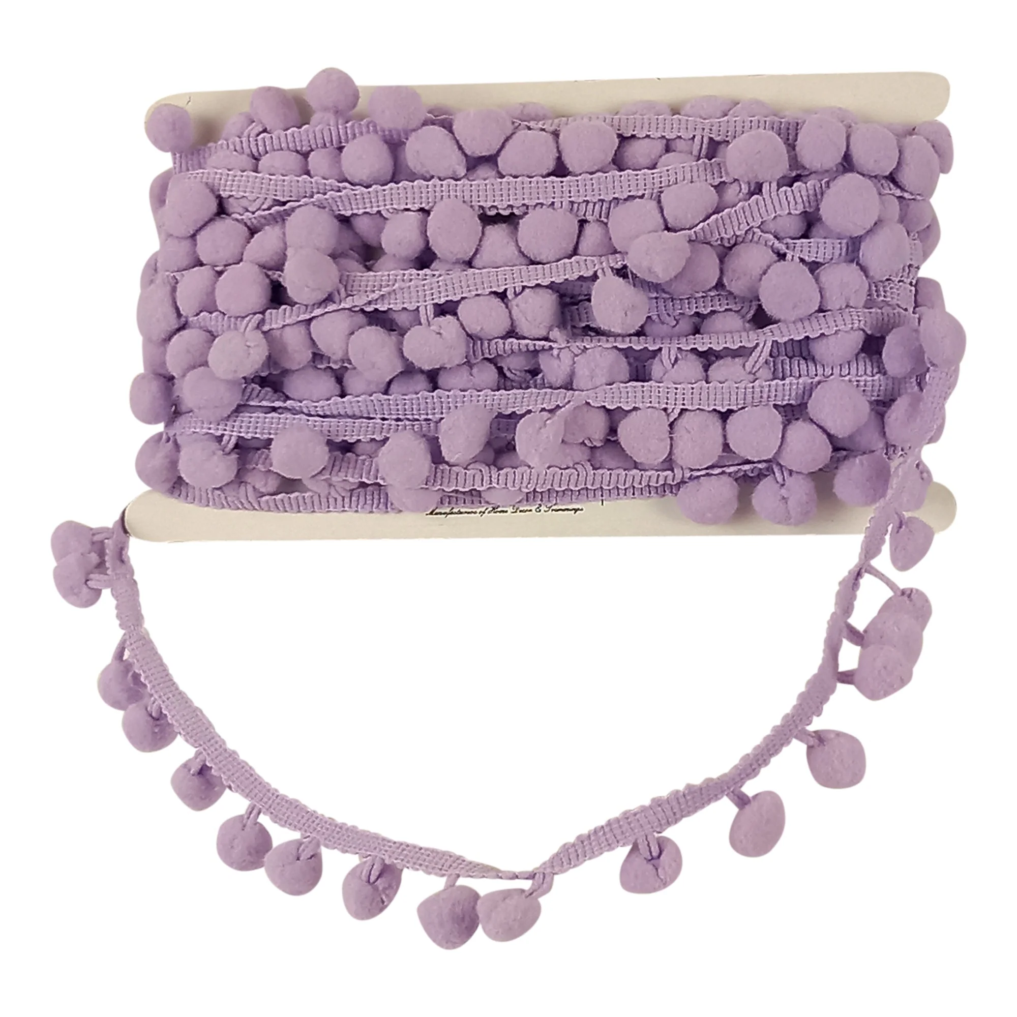 5/8-inch Pompom Trim – 10 Yard Roll | 22 colors - Image 38