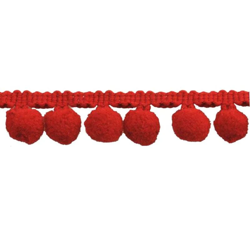 5/8-inch Pompom Trim – 10 Yard Roll | 22 colors - Image 42