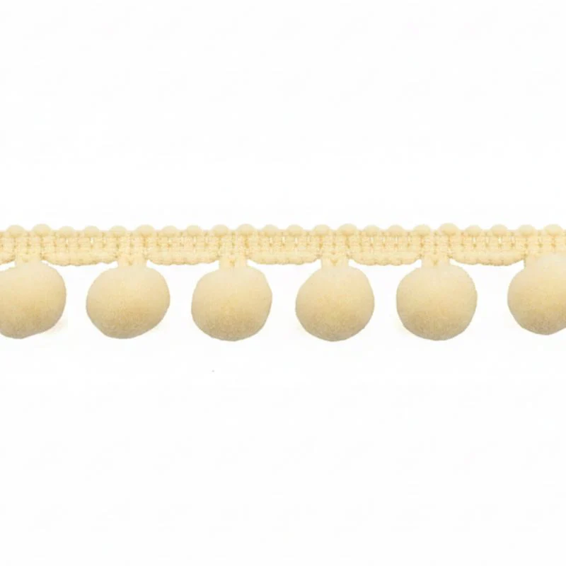 5/8-inch Pompom Trim – 10 Yard Roll | 22 colors - Image 45