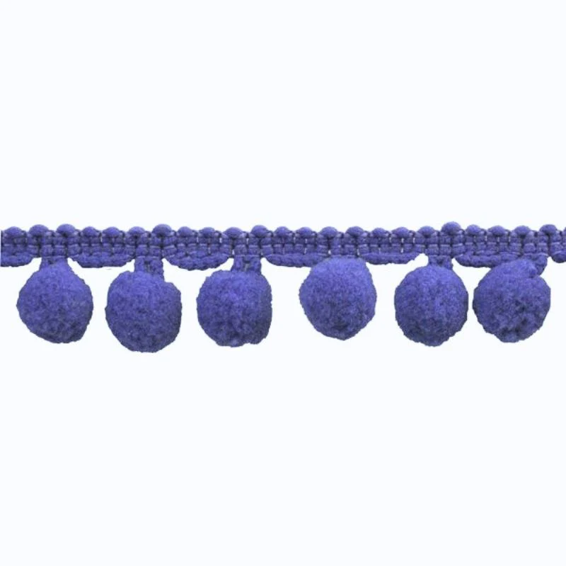 5/8-inch Pompom Trim – 10 Yard Roll | 22 colors - Image 48