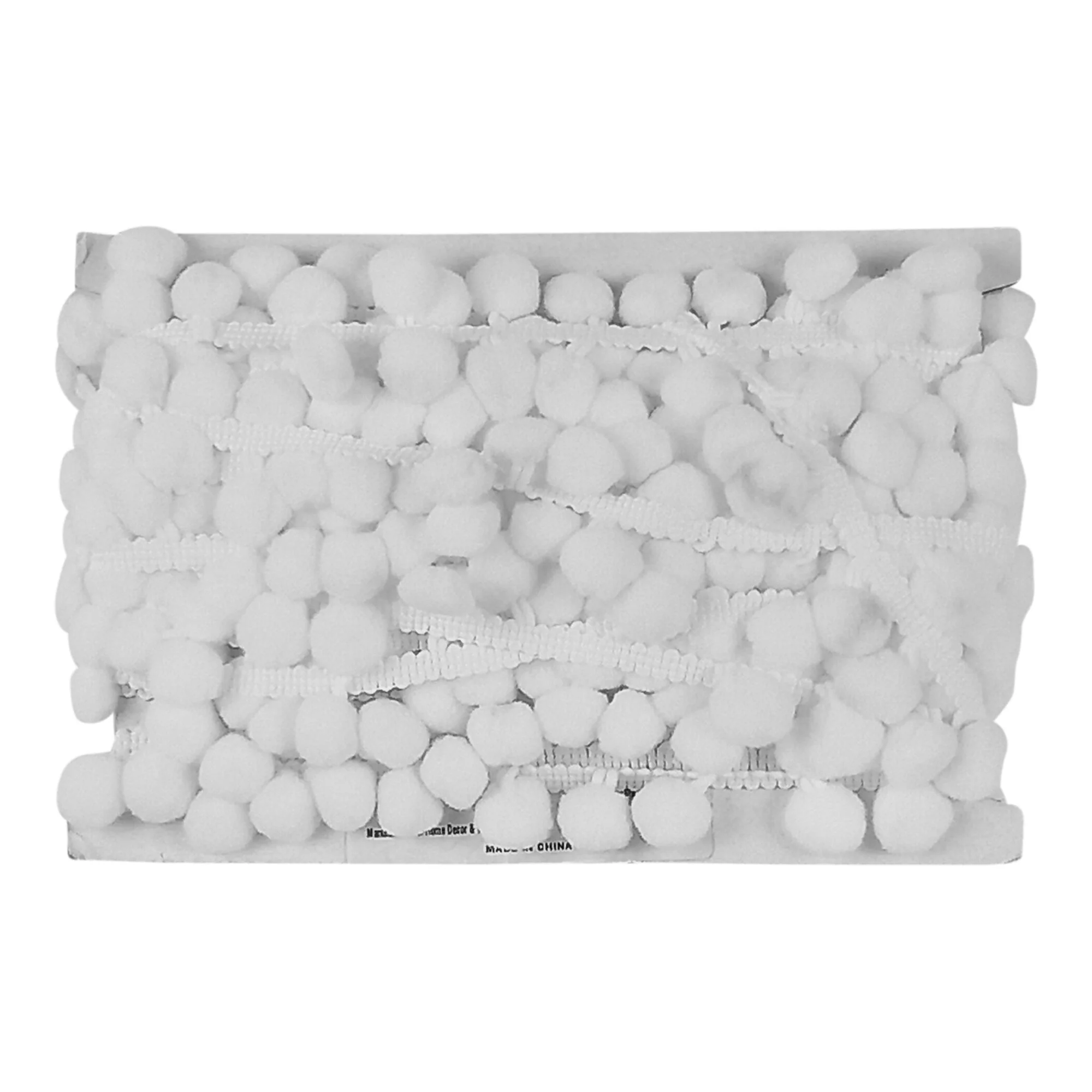 5/8-inch Pompom Trim – 10 Yard Roll | 22 colors - Image 49