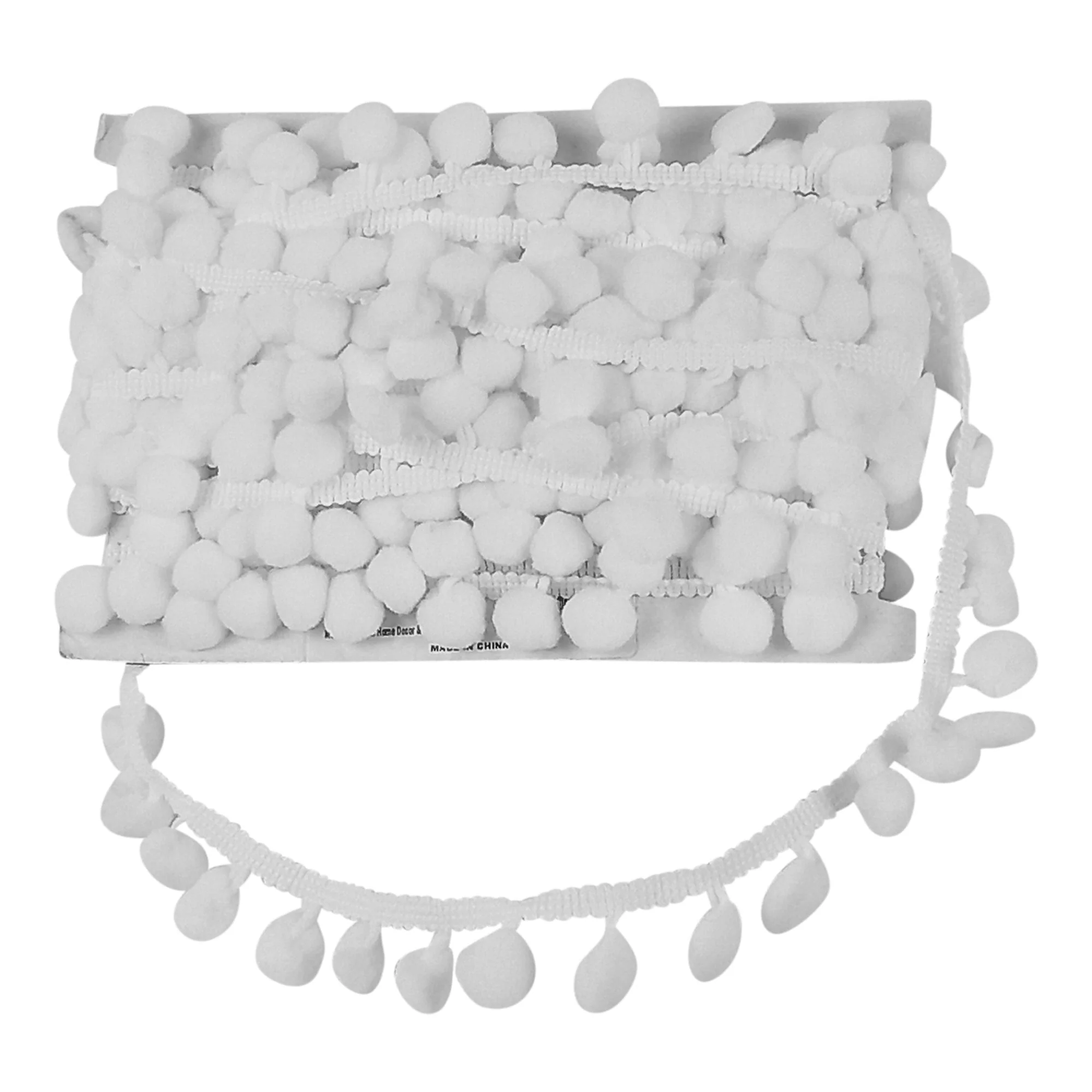 5/8-inch Pompom Trim – 10 Yard Roll | 22 colors - Image 50