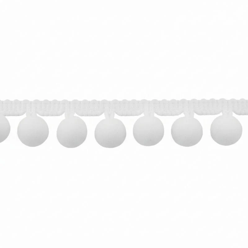 5/8-inch Pompom Trim – 10 Yard Roll | 22 colors - Image 51