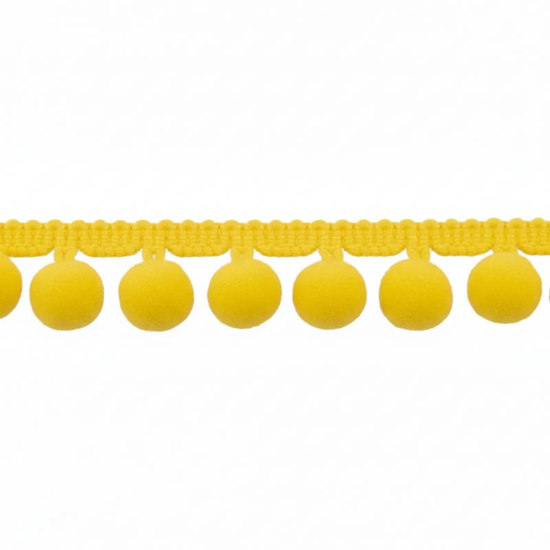 5/8-inch Pompom Trim – 10 Yard Roll | 22 colors - Image 54