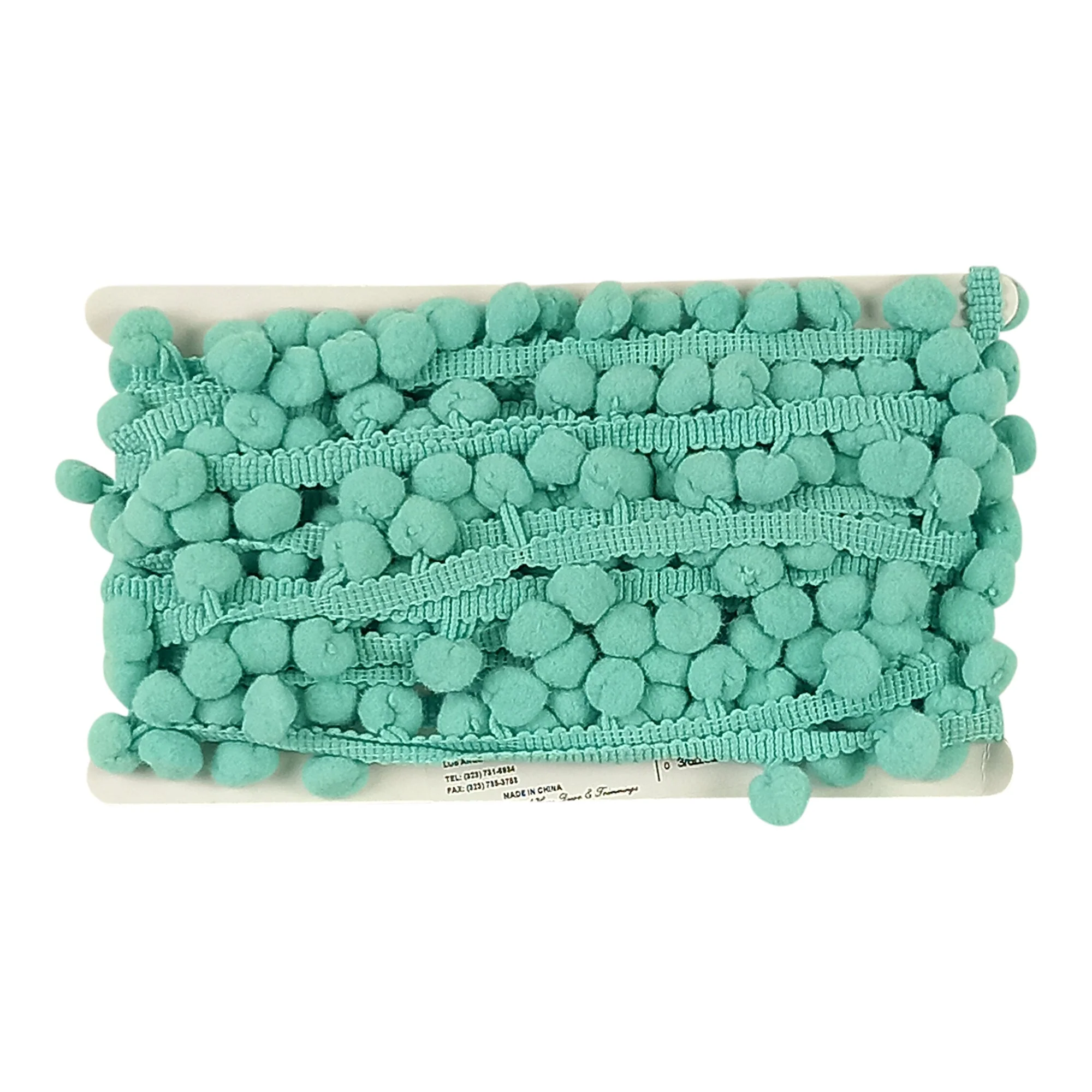 5/8-inch Pompom Trim – 10 Yard Roll | 22 colors - Image 55