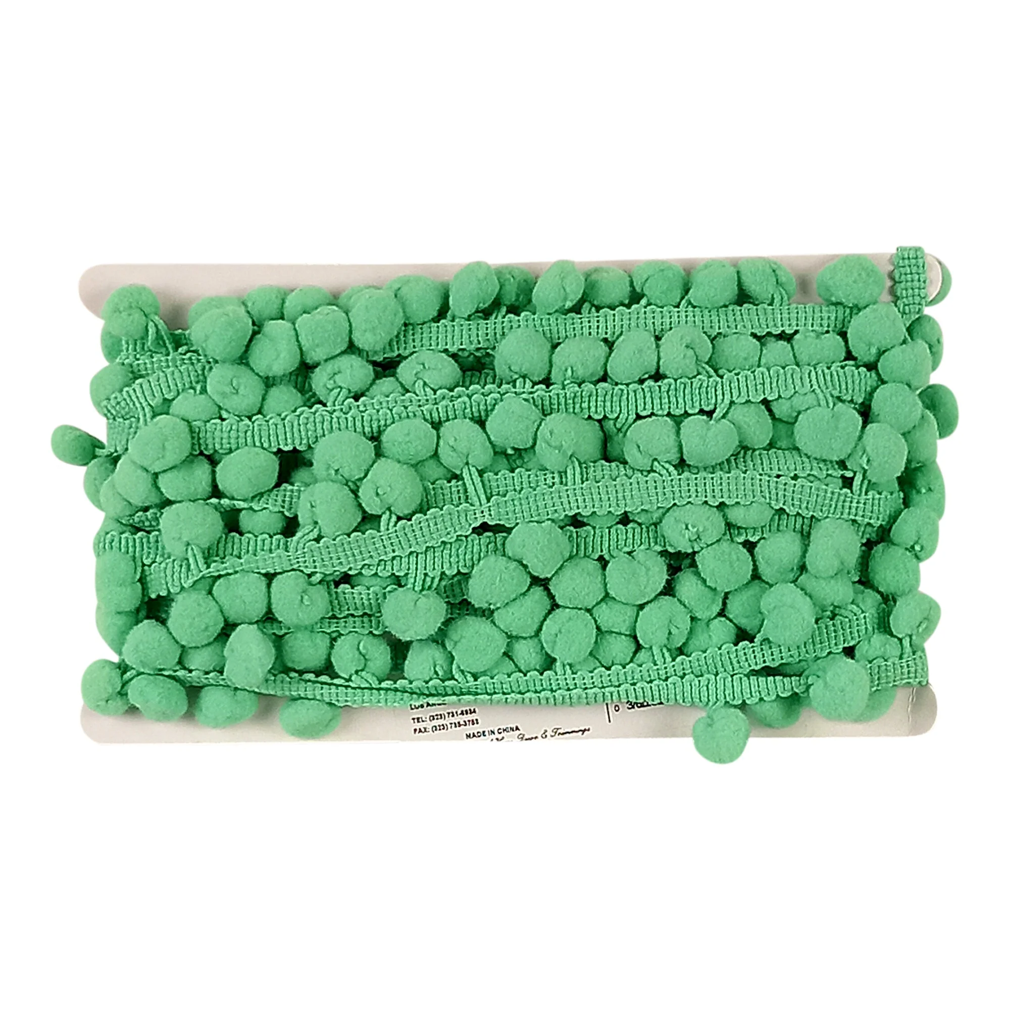 5/8-inch Pompom Trim – 10 Yard Roll | 22 colors - Image 58