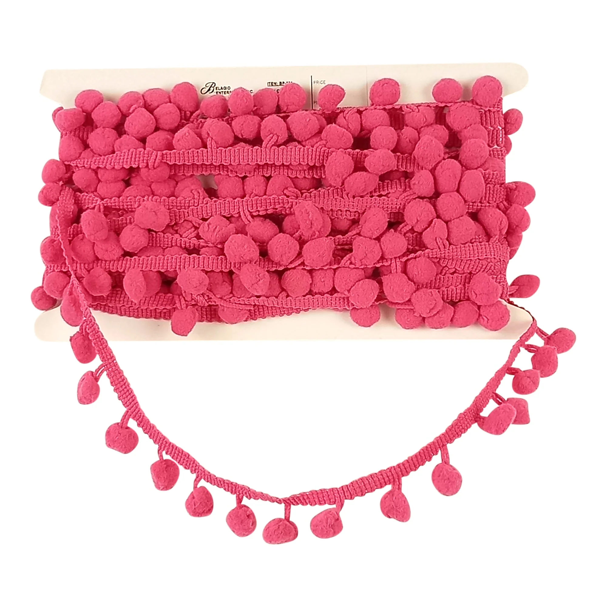 5/8-inch Pompom Trim – 10 Yard Roll | 22 colors - Image 65