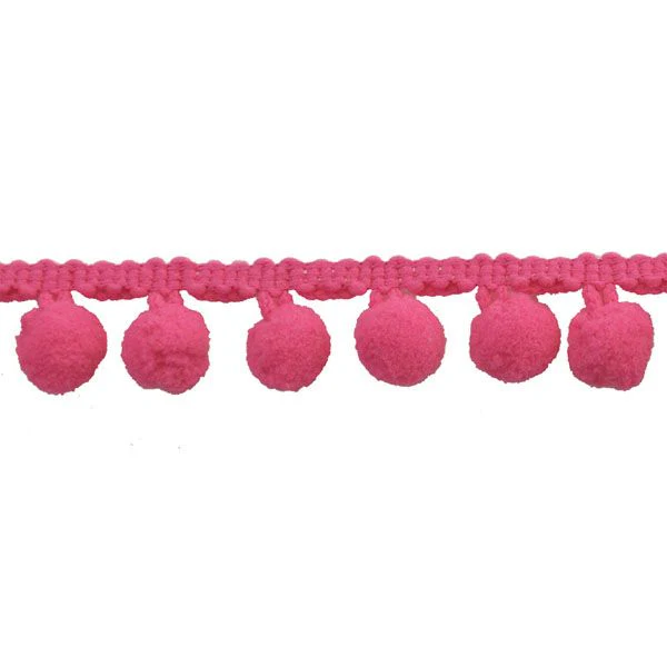 5/8-inch Pompom Trim – 10 Yard Roll | 22 colors - Image 66