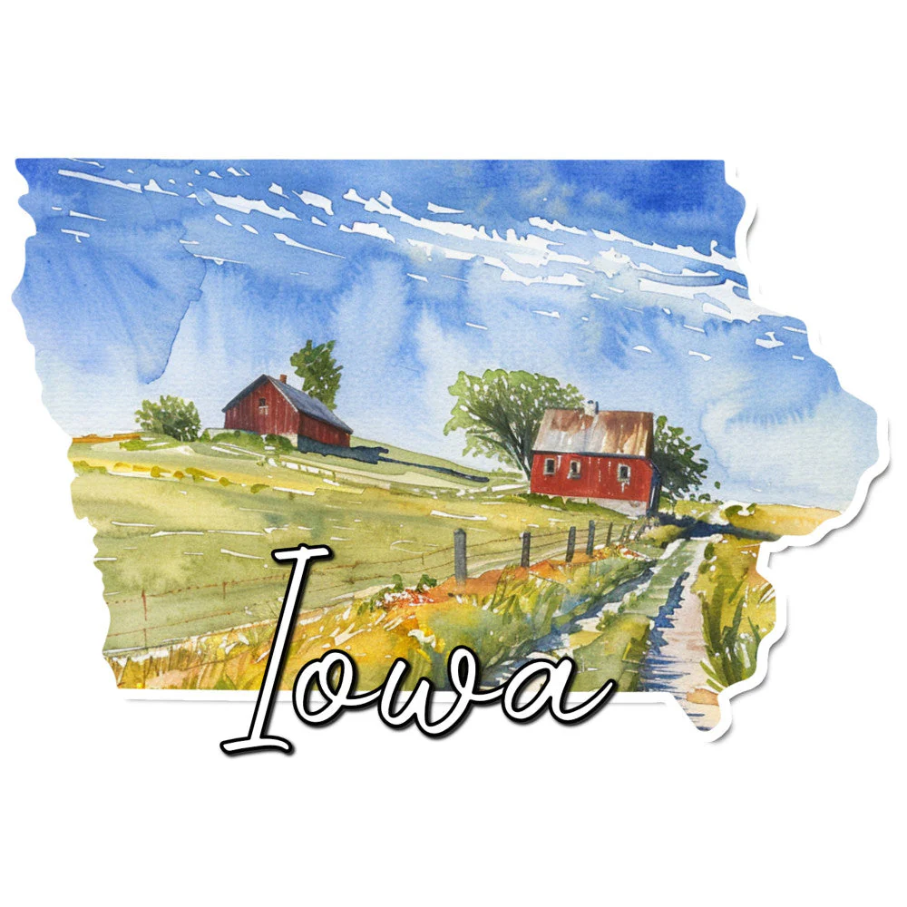 50 States Scene Fabric Panel 17