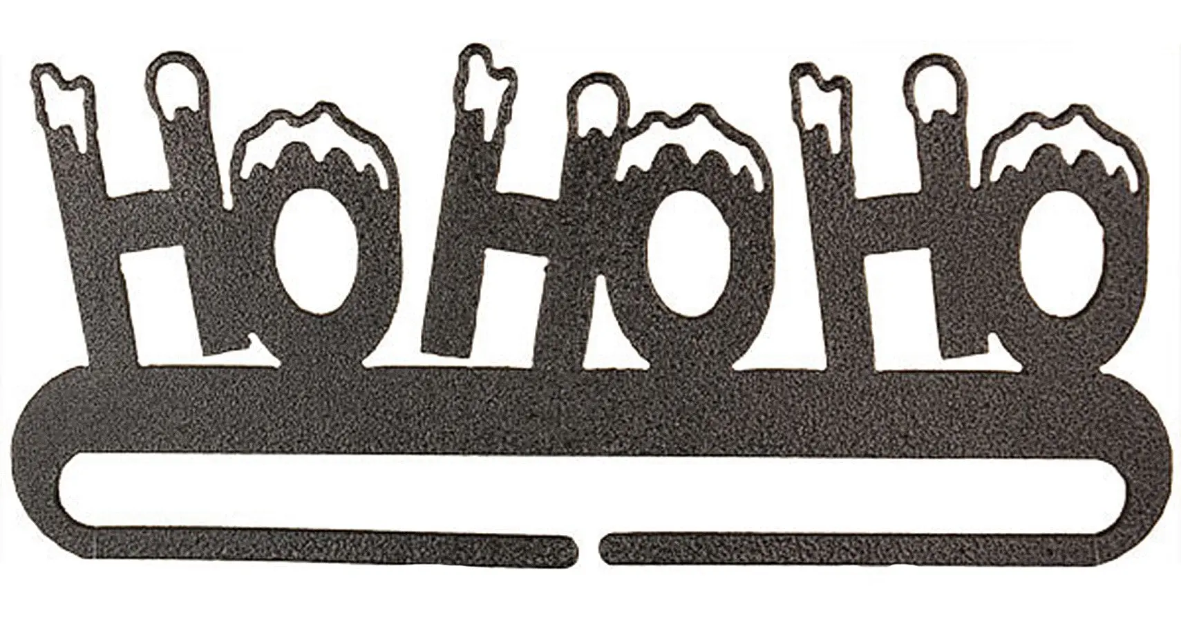 6in HoHoHo Split Bottom Charcoal