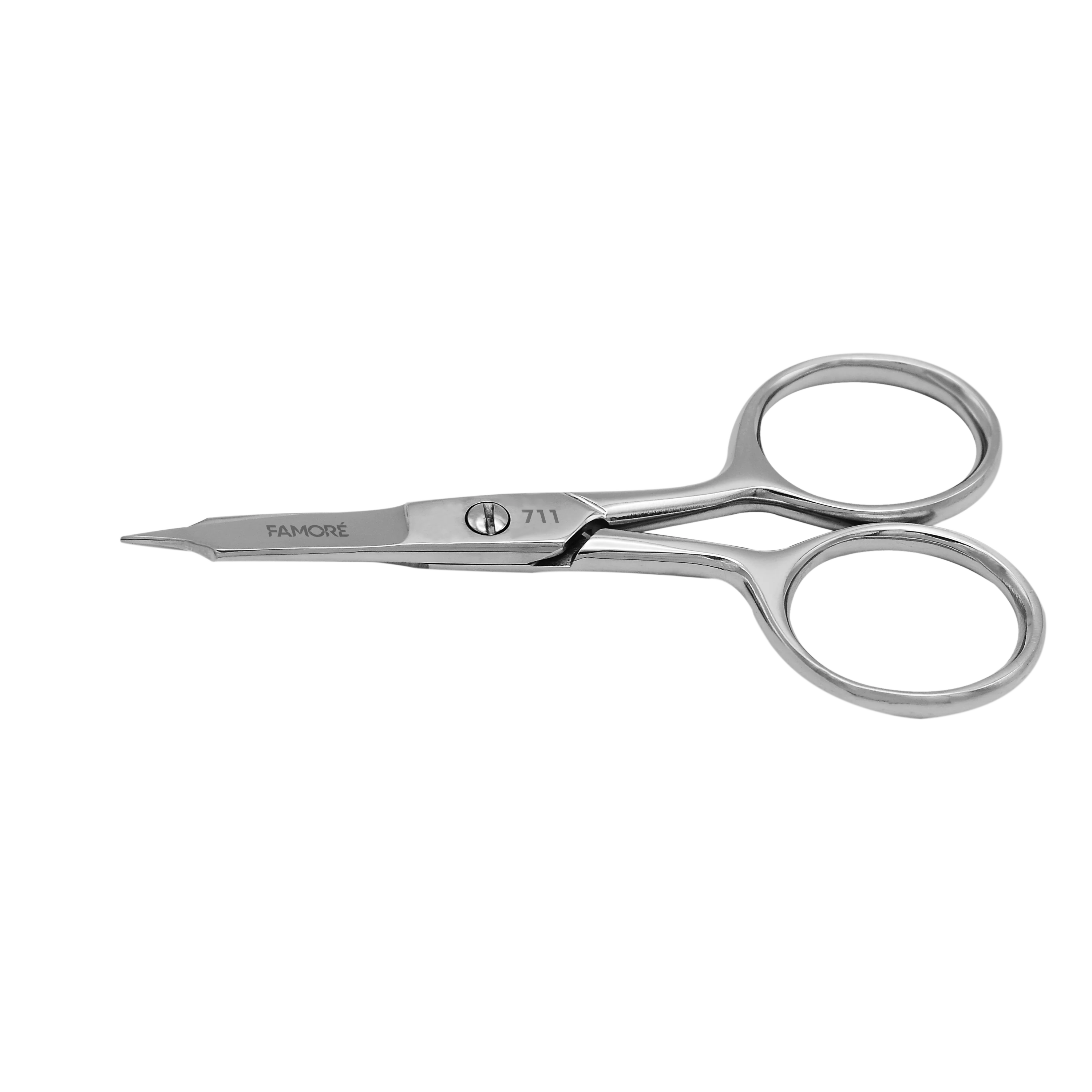 711 - Straight Micro Tip, Large Ring Scissors (4in.) - Image 3