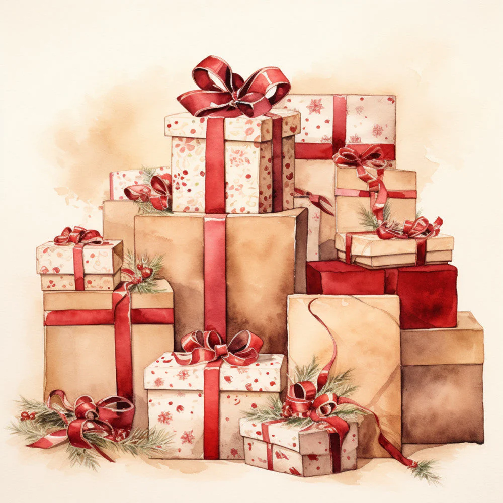 A Country Christmas Fabric Panel 75