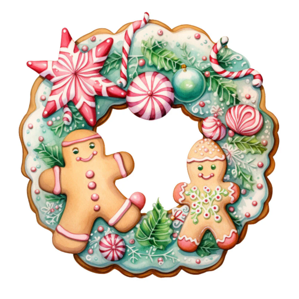 A Retro Christmas Fabric Panel 6