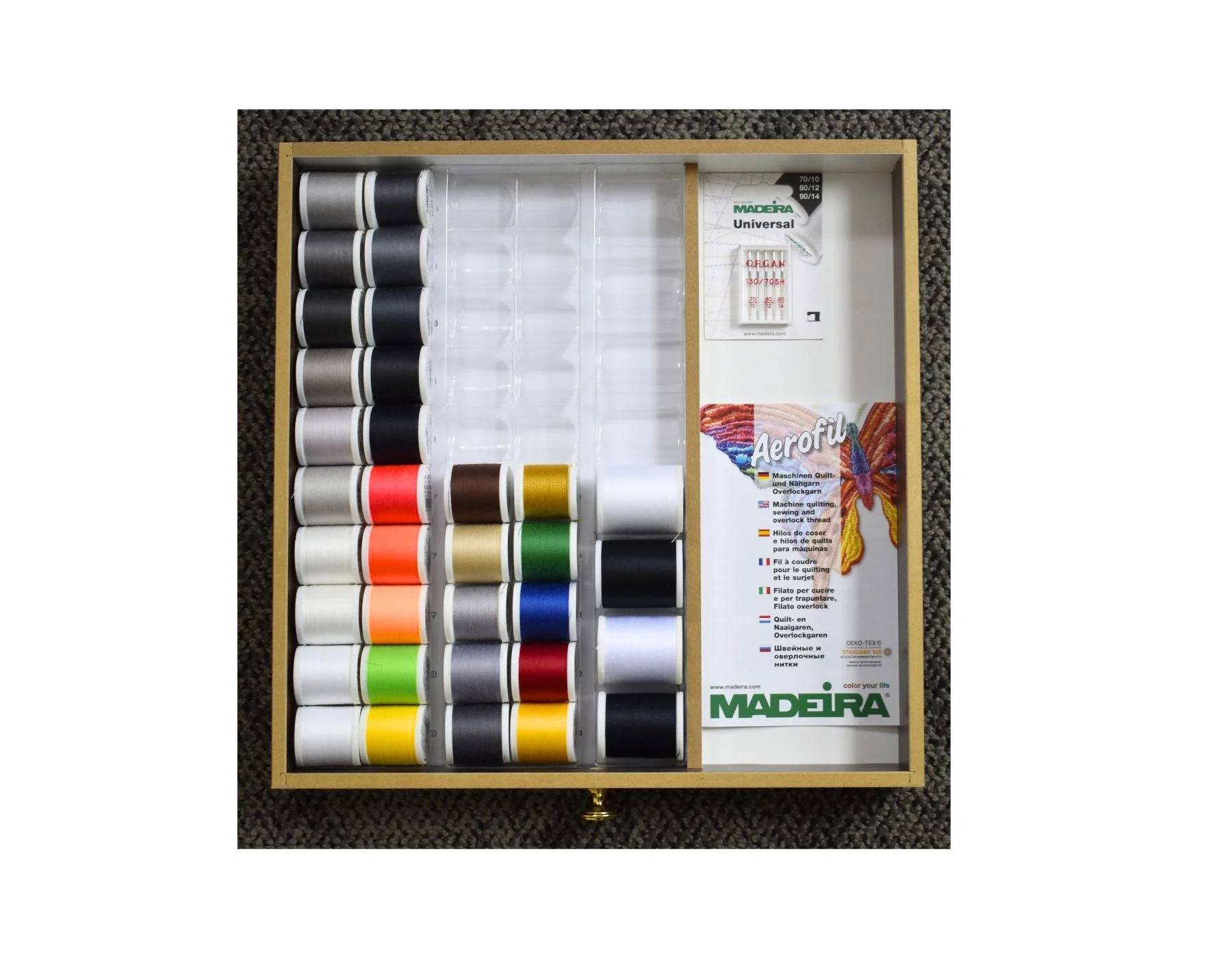 Aerofil 120 – 3 Drawer Treasure Chest, 182 400m and 12 100m Spools - Image 6