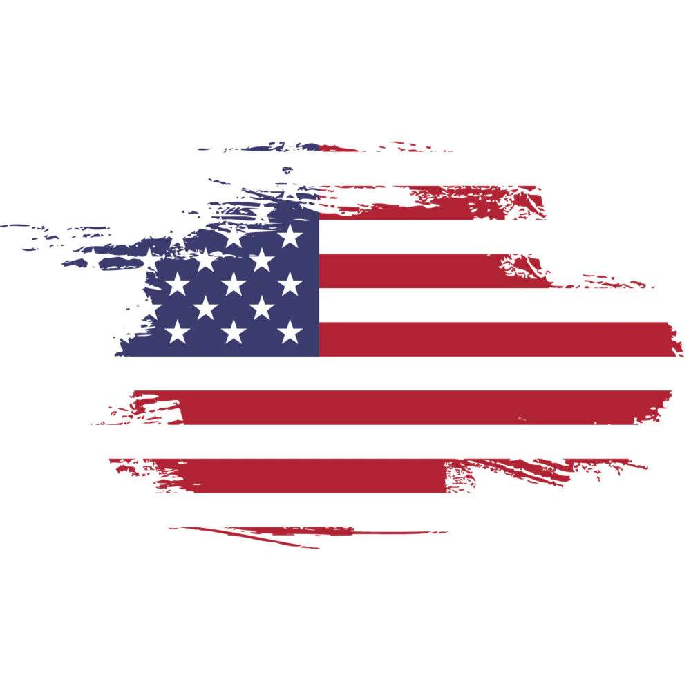 American Flag Icons Fabric Panel 7
