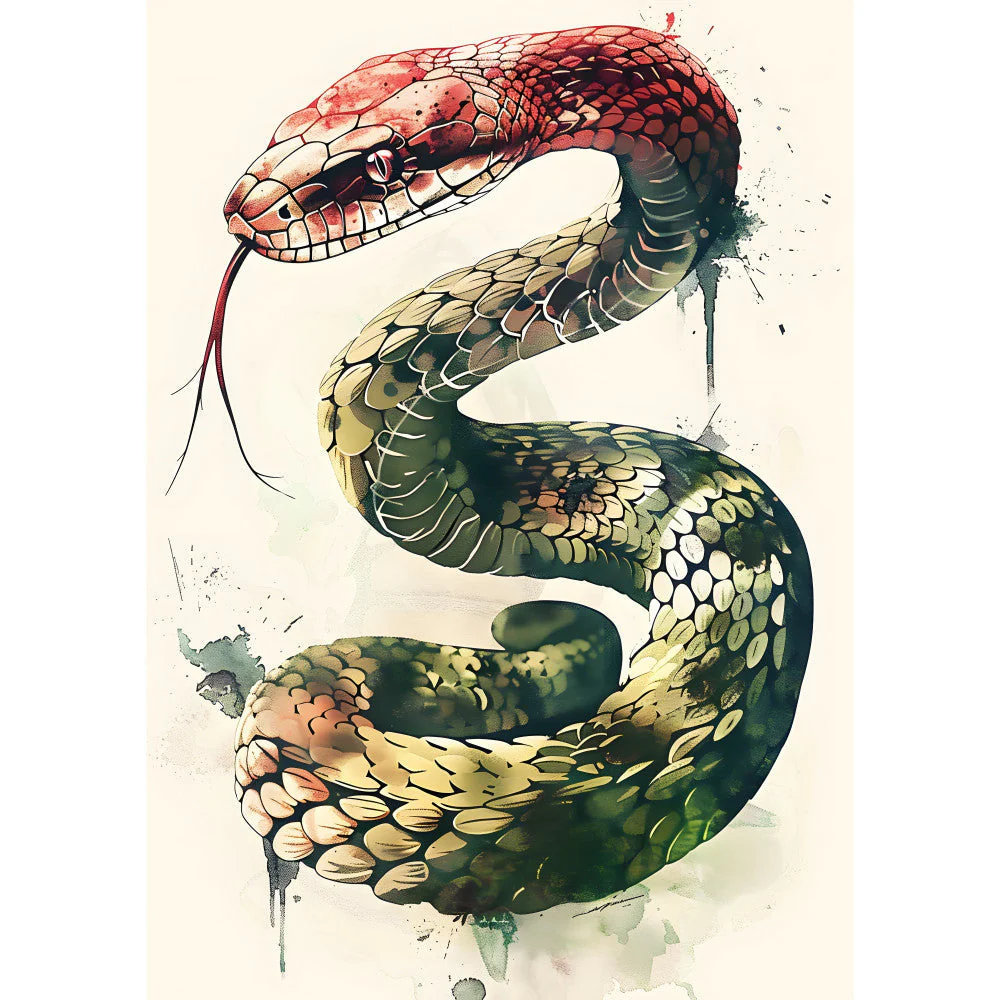 Animal Art Poster Fabric Panel 19