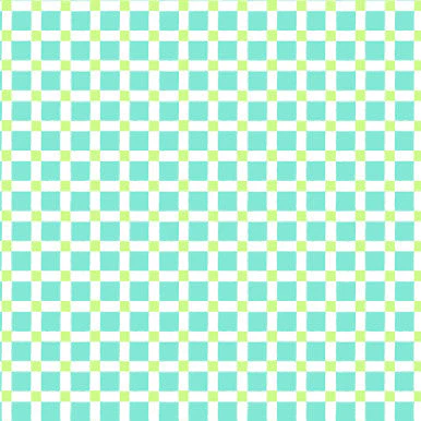 Aqua/Kiwi Hopscotch Colorblock Party 43/44" Cotton Fabric Per Yard
