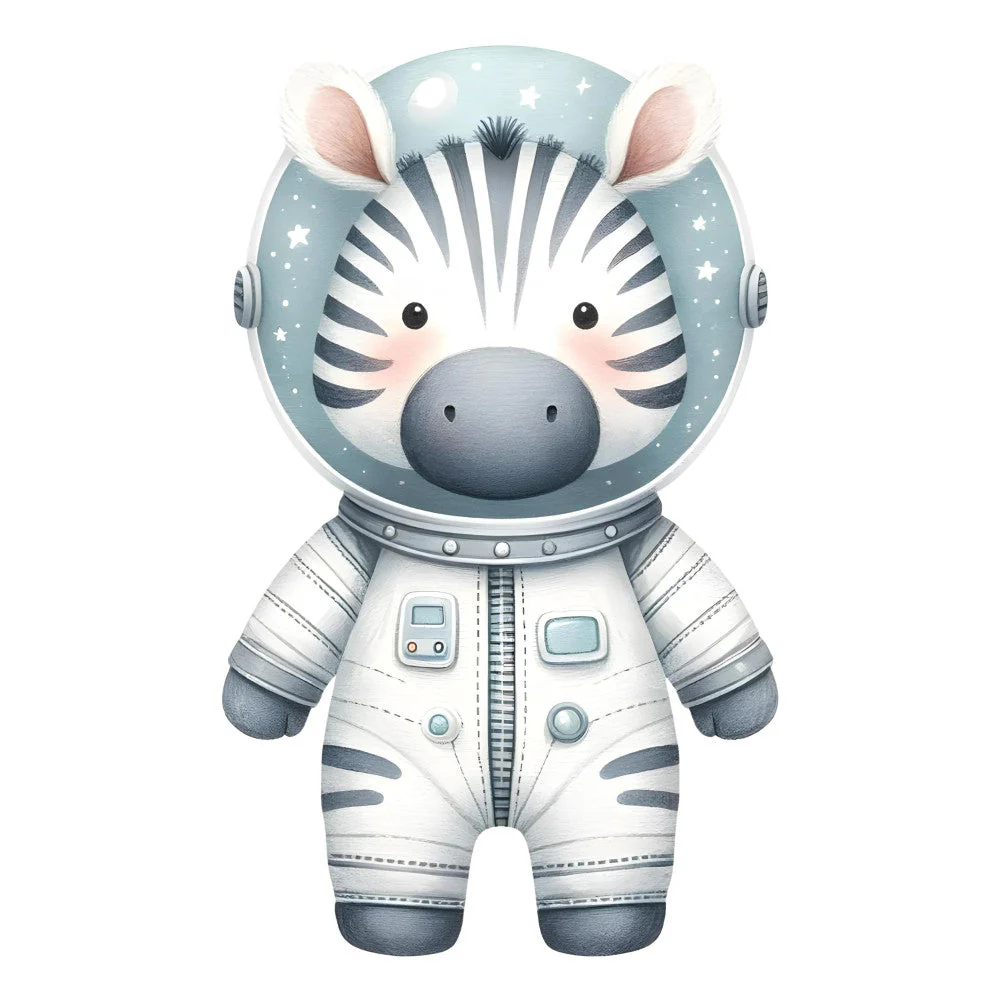 Astronaut Animal Space Fabric Panel 20
