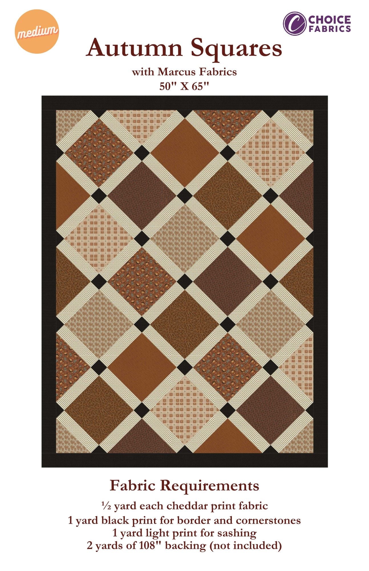Autumn Squares - Quilt Kit - Image 3