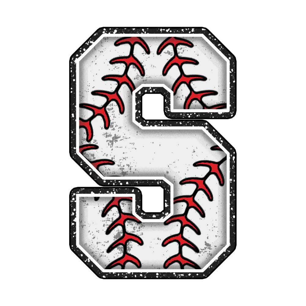 Baseball Alphabet Fabric Panel 28