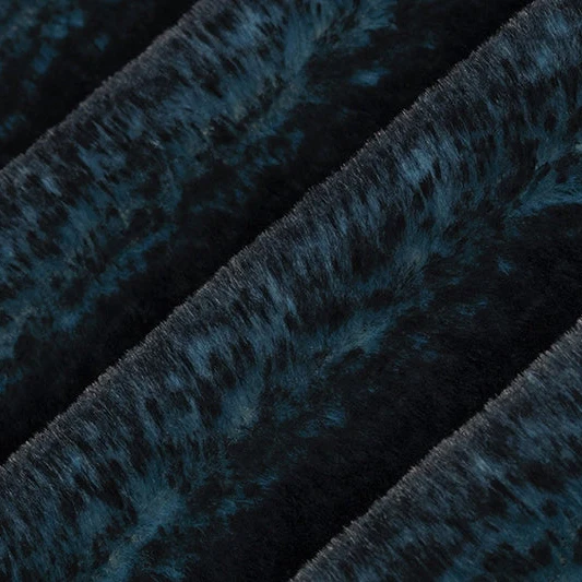 Bayou/Black Luxe Cuddle Frosted Baby Seal 58"/60" Fabric per yard - Image 3