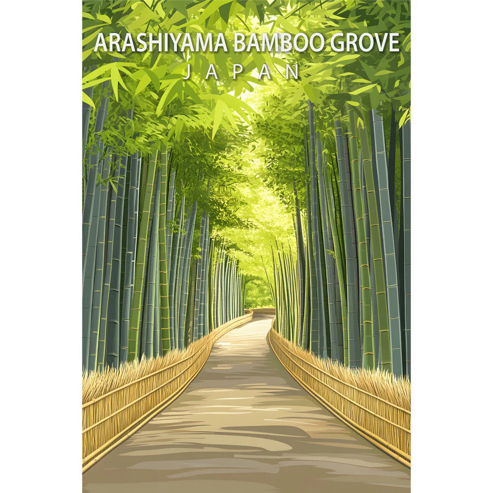 Beautiful Places Travel Poster Fabric Panel 17